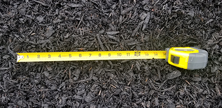 Dyed Black Mulch