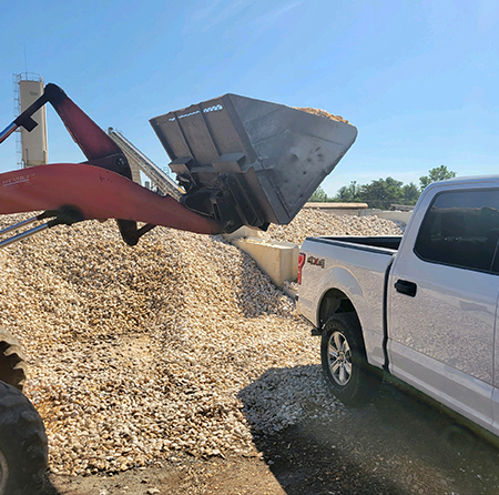 Maryland Landscape Supply Pickup